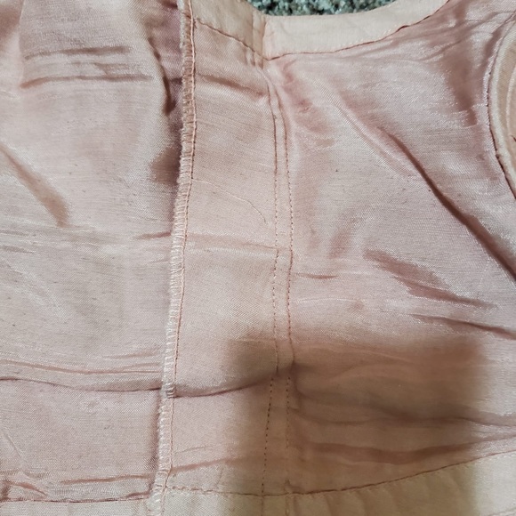 Indian outfit in blush pink and silver - Picture 10 of 16